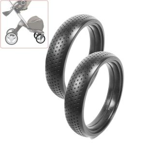 Baby Buggy Tire For Stokke Xplory V2/V3/V4/V5/V6/X Pushchair Front Wheel Tyre Tubeless PU Stroller Wheel Casing DIY Accessories
