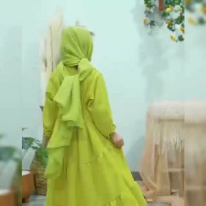 Gamis Anak Bahan Crinkle Airflow Lembut/Gamis Dress Anak Perempuan