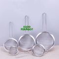 Saringan Teh Stainless 12Cm - Saringan Kopi Bubuk - Saringan Bubuk - Saringan Masak - Saringan Goreng. 