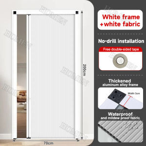 Aluminum Alloy Honeycomb Partition Folding Door Trackless Invisible Sliding Door Waterproof Soundproof Thermal Insulation Space Saving Room Divider for Kitchen Bathroom Bedroom Balcony Home Interior Decoration