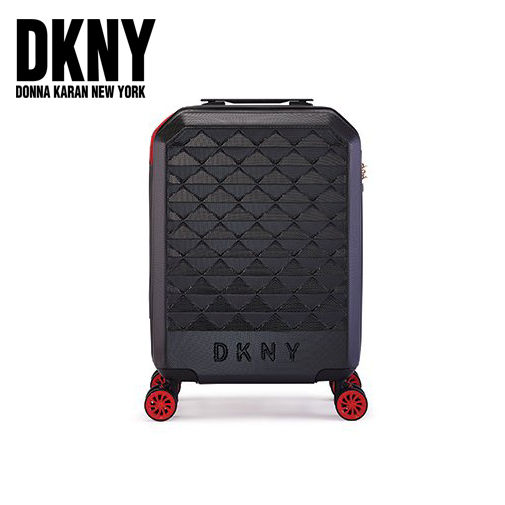 PREMIUM] DKNY 20 Gotham Hardcase Luggage - Black/Red [100% Original]