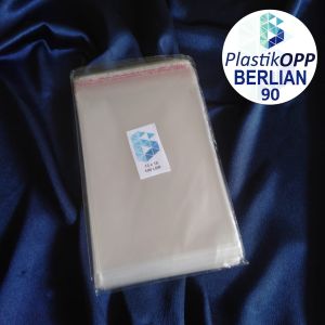 13x18 cm Plastik Opp 20 micron isi 100 lembar