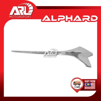 Toyota Alphard AH30 ANH30 Front Rear Bumper Skirt Chrome MODELLISTA Garnish Lining 2015-2023 ARL Motorsport Accessories