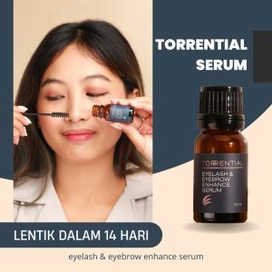 Torential serum penumbuh pelentik vitamin bulu mata dan alis torrential eyebrow eyelash
