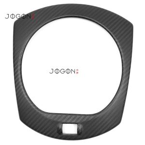 Cornerr AT-For Fiat 124 Abarth 124 2016-2025 Dry Carbon Fiber Car Interior Center Console Gear Shift Panel Cover Trim Accessories T4N8K