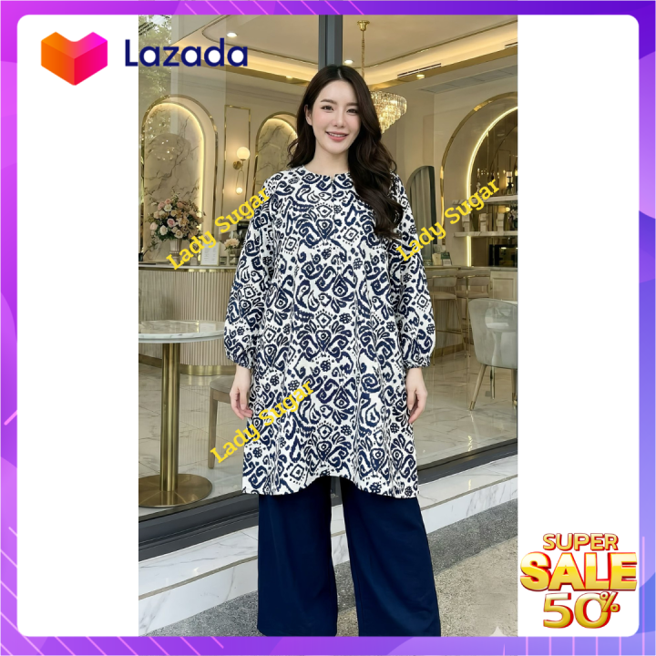 📌 ชุดเซ็ต 2 ชิ้น เสื้อ+กางเกง ผ้าpoppy 📌 คอกลม ซิปหน้า ทรงเอ อกเล็กอก ...