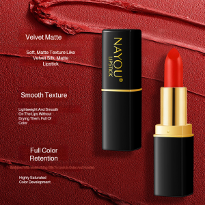 Waterproof moisturizing lipstick for makeup suitable for students.