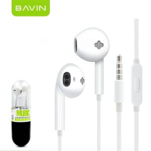 BAVIN HX820 3.5mm Jack Universal Wired Earphone Stereo Audio Sound Phone Earbuds