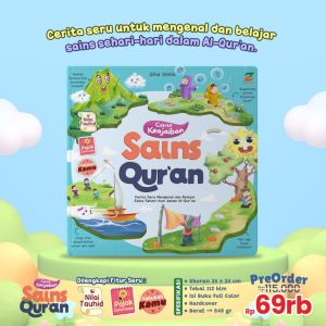 Buku Cerita Keajaiban Sains Quran Ziyadbooks Official  Anak Islami Bergambar 3 4 5 Tahun TK SD