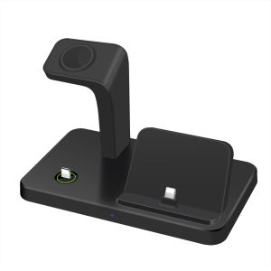 New Vertical Three-In-One Charger Watch Wireless Charger Direct Charging For  14/13 Mobile Phone