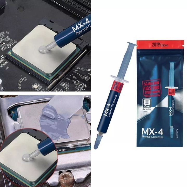 HIZOZEE ARCTIC MX4 Thermal Grease Paste 4g MX4 Thermal Compound Edition / Thermal Grease