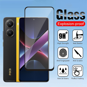 1-2 Pcs Glass Film For Xiaomi Poco X7 Pro PocoX7 Pro PocoX7Pro X7Pro 5G 2024 Screen Protector Tempered Glass Transparent HD Clear Cover Protective Front Film