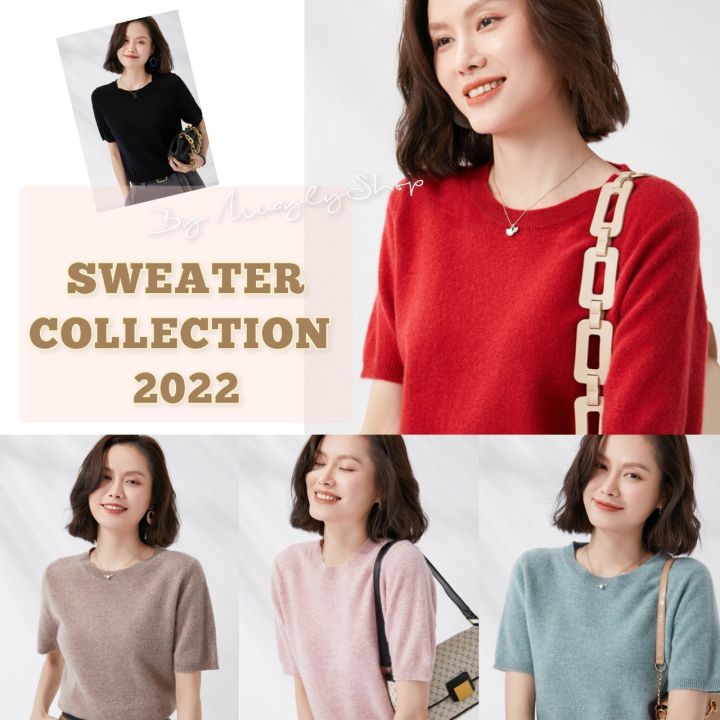 Black Lantern Sleeve Heart String Sweater SD01245