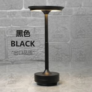 🔥[Ready Stock] Premium Luxury Nordic Aluminum LED Table Lamp Touch 3 Color Dimmable Night Light Lampu Tidur Malam 小夜灯
