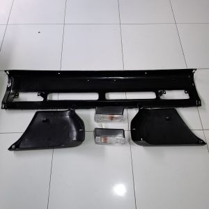 BESI BUMPER DEPAN KIJANG GRAND ROVER JANTAN MODIFIKASI KE GRAND ( SATU SET )