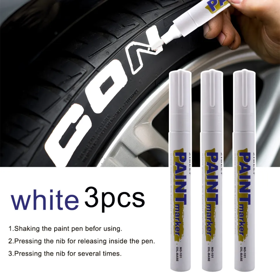 SELEAD Tire Marker White - 8 Pack Paint Pens For Car Tires Lettering, Premium - View #7