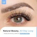 Kelompok Bulu Mata, Sambungan Bulu Mata Berkelompok Kelompok Bulu Mata, Bulu Mata Individu Mata Kucing Asli 120 Kelompok Bulu Mata C Lentik, Jalur Nipis Super Lembut 10-14mm  Plus(39C-Plus). 
