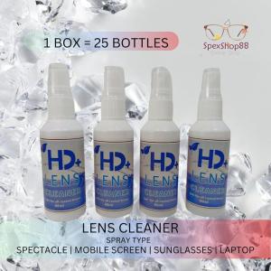 LENS CLEANER SPRAY 60ml | 1 BOX 25 BOTTLES | GLASSES CLEANING FLUID /LAP TOP/SPRAY/SPECTACLE FLUID/SUNGLASSES