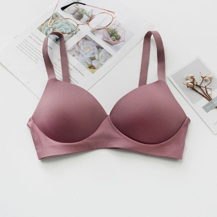 Uniqlo no steel ring bra soft bra pullover no buckle seamless