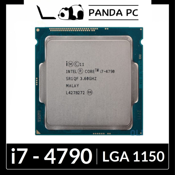 Processor Intel Core i7 4790 Tray Socket 1150 Haswell Lazada