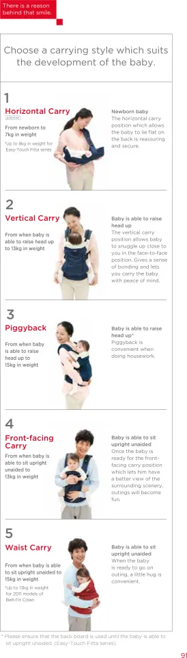 Aprica colan baby store carrier