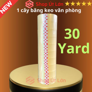 Băng keo trong văn phòng loại nhỏ 1 cây 10 cuộn rộng 1.8cm 30yard