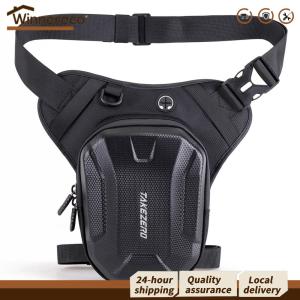 [Winnereco Flagship Mall] Motorbike Wasit Bag Waterproof Outdoor Fanny Pack Adjustable Casual Sports Bag