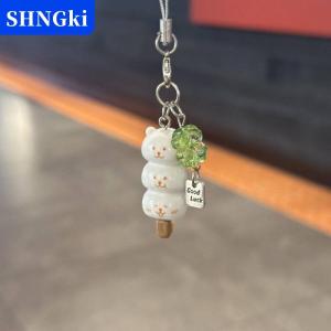 [COD] 🔥🔥🔥SHNGki Dễ thương Lucky Leaf điện thoại Charms Mặt dây chuyền Kawaii mèo trường hợp cho điện thoại CCD máy ảnh Ins Hàn Quốc New handmade phụ kiện tự làm