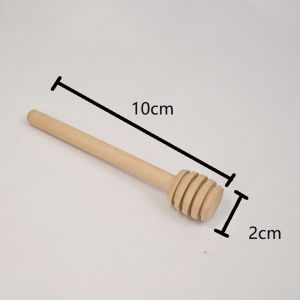 Boxera Pencedok Madu Kayu Semulajadi 8/10/15CM Natural Wooden Honey Dipper Premium Quality Kitchen Tool Drizzle Stick Tea Coffee Dessert Server Baking Helper Eco Friendly Material No Chemical Traditional Design Easy Clean 天然木制蜂蜜棒 ABS