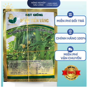 HẠT GIỐNG BÍ ĐAO LAI F1 LUXURY 5368 - GÓI 2GRAM - ĐỒNG TIỀN VÀNG