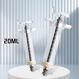 20ml Animals Injector Veterinary Reusable Syringe Fiber Glass Syringe Veterinary Injection Tools