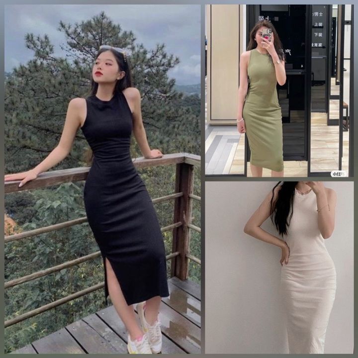 váy thun dáng dài giá tốt Tháng 3, 2024 | Mua ngay | Shopee Việt Nam