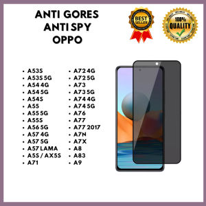 TEMPERED GLASS KACA SPY / ANTI PRIVACY - OPPO A53S-A53S 5G-A54 4G-A54 5G-A54S-A55-A55 5G-A55S-A56 5G-A57 4G-A57 5G-A57E-A57S-A57 LAMA-A5S / AX5S-A71-A72 4G-A72 5G-A73-A73 5G-A74 4G-A74 5G-A76-A77 4G-A77 5G-A77 2017-A7N-A7X-A8-A83-A9 ( BINTANG ACC )