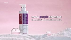 Karseell Purple Shampoo for Blonde Silver Gray Highlighted Hair Professional Neutralizes Brass & Yellow Tones 16.90 oz 500ml