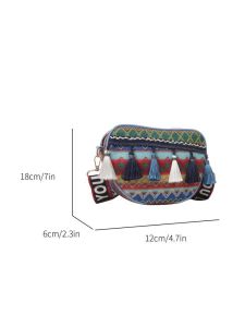 Emie Fashion Handwoven Rectangle Rattan Women Shoulder bag Leather Straps Bag Rattan Sling bag 2G09