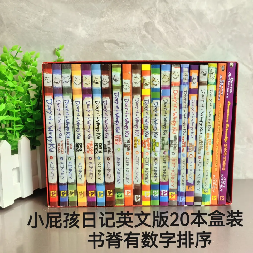 Diary of a Wimpy Kid 1-20 Books Boxed Set for Complete Collection