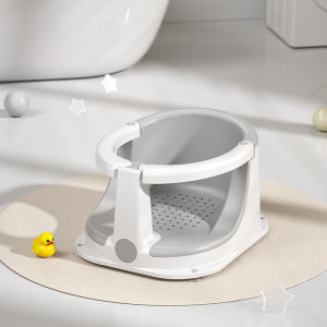 SKISOPGO Baby Bath Tub Seat 6-18 Months Baby Bath Tub Bath Seat Bathing Anti Slip Bath Shower Chair