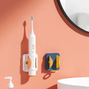 Toothbrush Holder Punch-Free Electric Toothbrush Hanger Wall-Mounted Gravity-Sensing Toothbrush Rack Bathroom Storage Shelf Hang