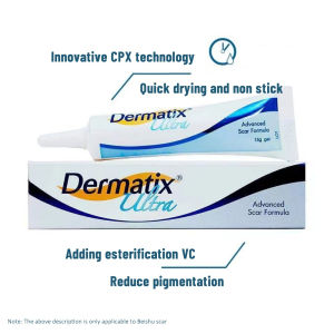 Dermatix Ultra sẹo thâm 15g gel làm mờ sẹo và làm phẳng sẹo lồi