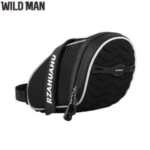 Bike Accessories Waterproof 1L Saddle Bag with Reflective Strips for Cycling Outdoor Adventures