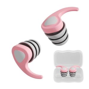 Noise Cancelling Kids Ear Plugs NRR Silicone Earbuds for Concerts Sleep Swim Ear Plug Reusable Road Trip
