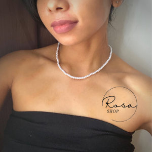 [SG Stock] Rozza Simple Pearl Necklace Casual For Woman