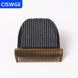 [COD] CISWGE AUTOPARTS Dành cho người lớn tóc Clipper điện đẩy cắt kéo đầu lưỡi gốm Phụ kiện phổ quát cho kéo điện 24 răng