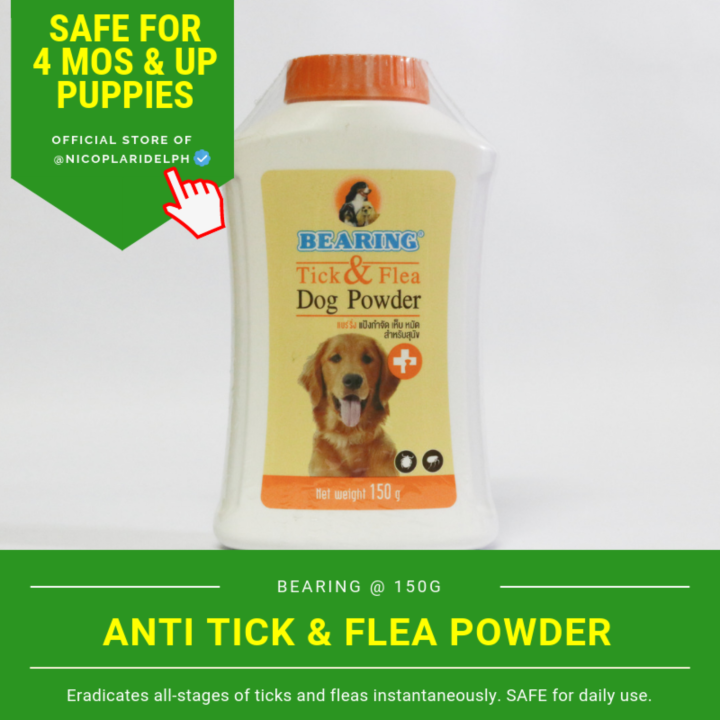 Anti tick and shop flea powder for dogs