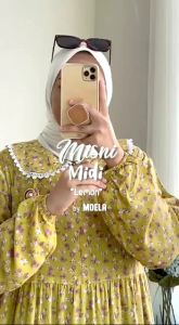 Mengenal Pakaian MISNI MIDI DRESS LEMON & GAMIS CANTIK PREMIUM oleh MOELA