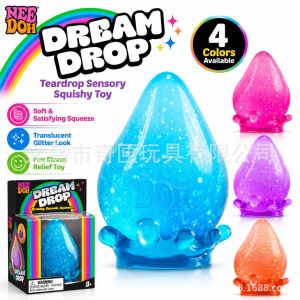 NeeDoh Water Drop Squishy Toy   Stress-relief toy squeeze fun giftsensory squeeze toy