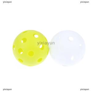 [COD] yixiayun 72MM Floorball Stick Ball PVC Plastic Soft Baseball Balls Practice ball