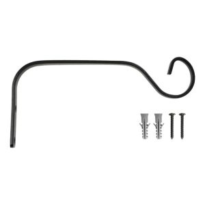 OXT35 Handmade Plant Support Hanger Wrought Iron Multi-purpose Hanging Plant Stand Hooks Durable Large Load Bearing Hanging Plant Brackets Indoor