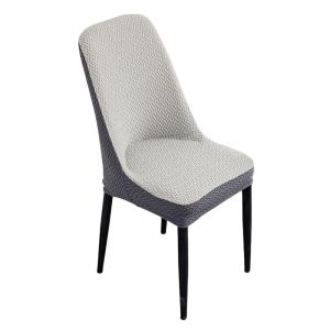 RGFV STORE Độ đàn hồi cao Áo bọc ghế ăn Jacquard Bao gồm tất cả Chống trơn trượt Bọc ghế tích hợp Có thể tháo rời Chống phai màu Áo bọc ghế đẩu Trang trí nhà cửa