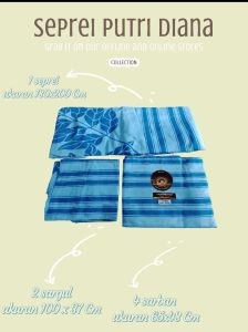 sepre batik putri diana pudia ukuran 180 x 200 cm king size